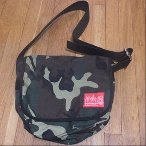 Manhattan Portage Camouflage Crossbody Bag
